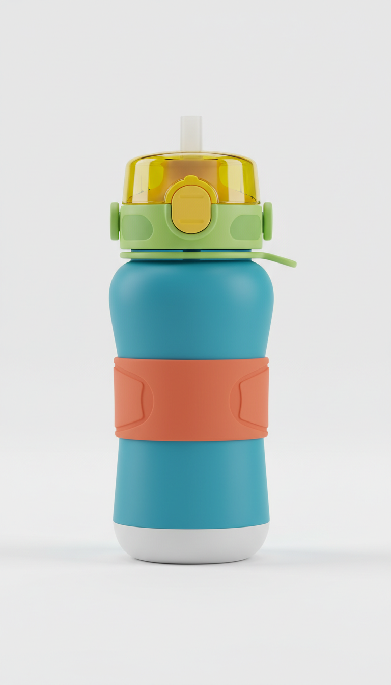 Leak-Proof Kids' Water Bottle with Flip Spout