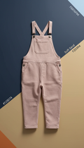 Blush Cloud Organic Cotton Overalls